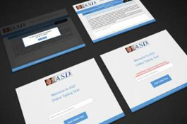 Online Typing Test Web Application - ASD