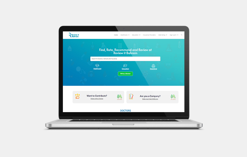 Web development services for Review management business screenshot 1
