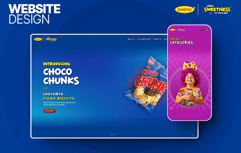 Danpak Foods - Web Design & Development screenshot 1