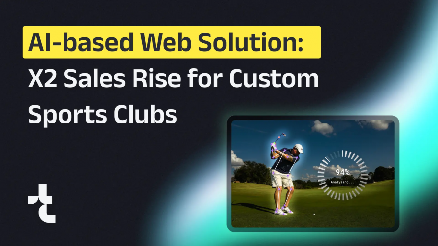 AI-based Web Solution: X2 Sales Rise for Custom Sports Clubs screenshot 1