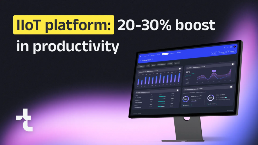 IIoT Platform for a Manufacturing Company: 20-30% Boost in Productivity screenshot 1