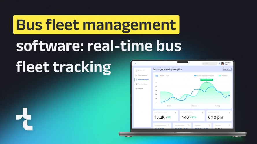 Bus Fleet Management Software: 95% Accuracy in Real-time Bus Fleet Tracking screenshot 1