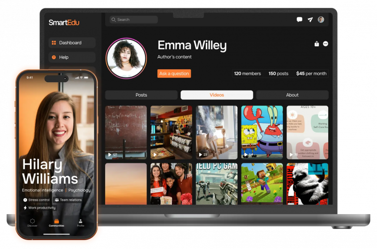 Microlearning Platform for Professional and Personal Education screenshot 1