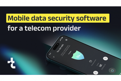 Mobile Data Security Software for a Telecom Provider