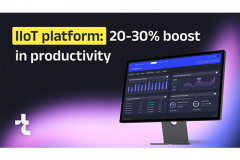 IIoT Platform for a Manufacturing Company: 20-30% Boost in Productivity