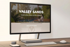 Valley Sands – Premium Real Estate Website Design & Development