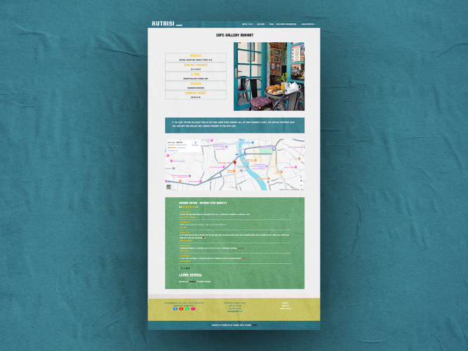 City Digital Platform (Web & App) - Kutaisi.travel screenshot 3