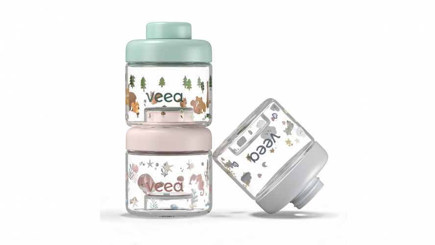 Baby Food Package 3D Product Rendering (Studio + Lifestyle Set) screenshot 3