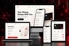 TransferWallets Fintech Digital Wallet Website on Umbraco