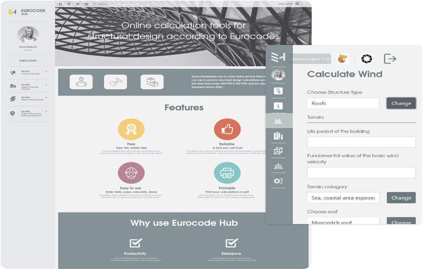 Eurocode screenshot 1