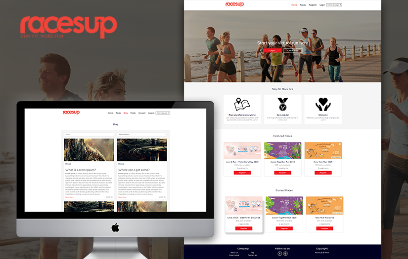 Racesup screenshot 1