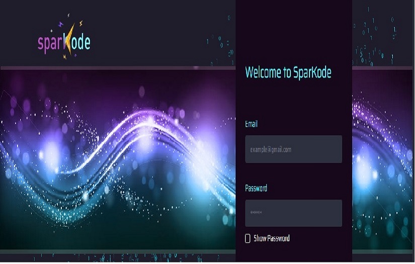 Sparkode screenshot 1