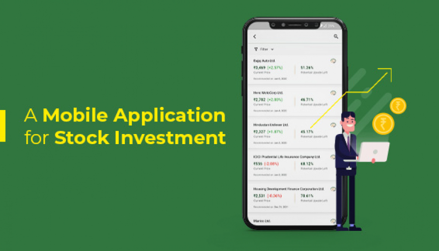 Manage Stock Investments via Mobile Application screenshot 1