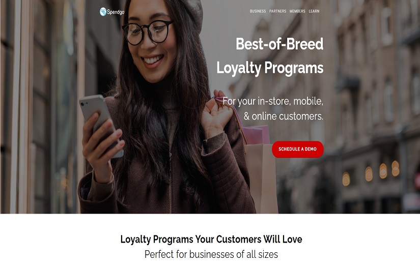 Spendgo: Platform that provides retails business tools screenshot 1