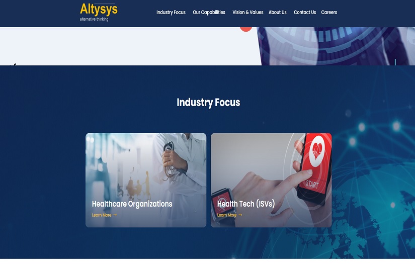 Altysys: Healthcare Technology Consulting and Solutions screenshot 2