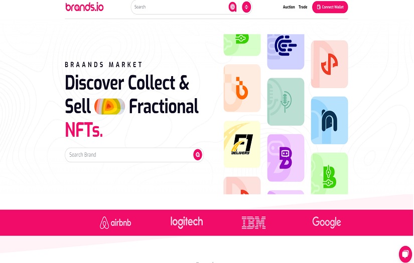 Brands.io: Discover Collect & Sell Fractional NFTs screenshot 1
