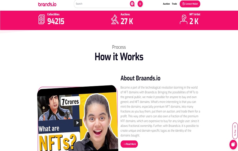 Brands.io: Discover Collect & Sell Fractional NFTs screenshot 4