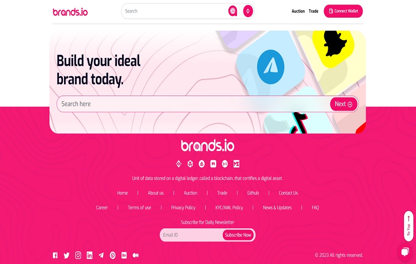 Brands.io: Discover Collect & Sell Fractional NFTs screenshot 5