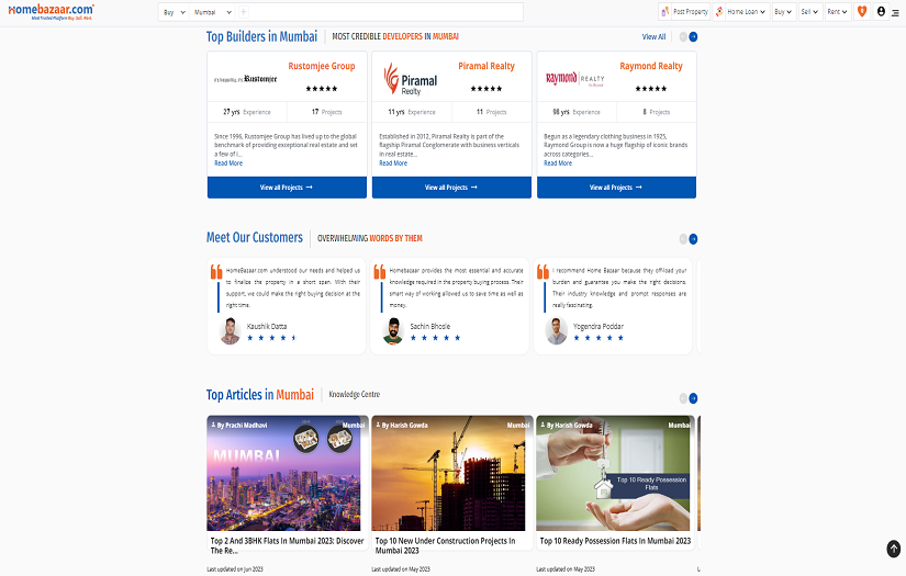 Home Bazaar: Real Estate platform facilitating buying and sale screenshot 3