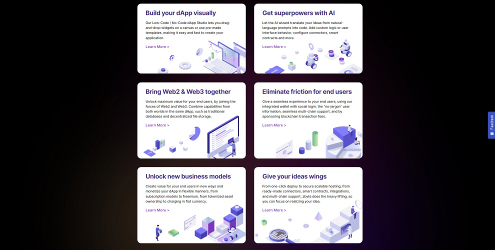 zbyte: The dApp Creator Platform screenshot 4