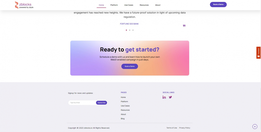zblocks: Web 3.0 and blockchain-enabled solutions screenshot 2