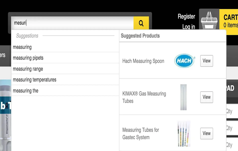 Thermal Scientific Ecommerce screenshot 2