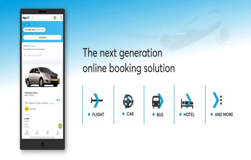 NexCT booking engine screenshot 2