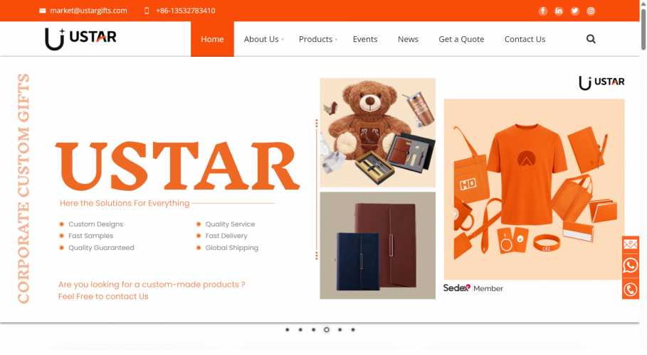 Dongguan Ustar Crafts & Gifts Co., Ltd. screenshot 1