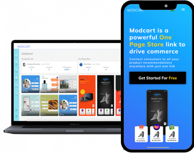 Modcart- Innovative Adtech Product screenshot 1