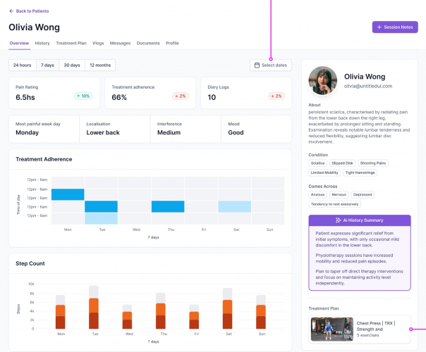 Pain Pal screenshot 1