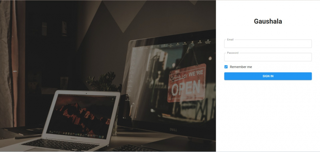 Gaushala Application screenshot 1