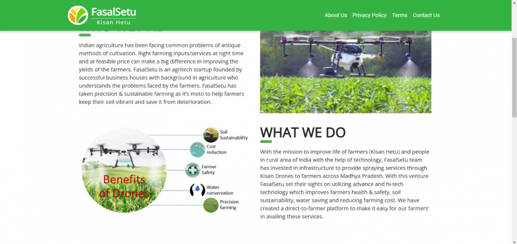 Fasalsetu - An Agritech Platform screenshot 1