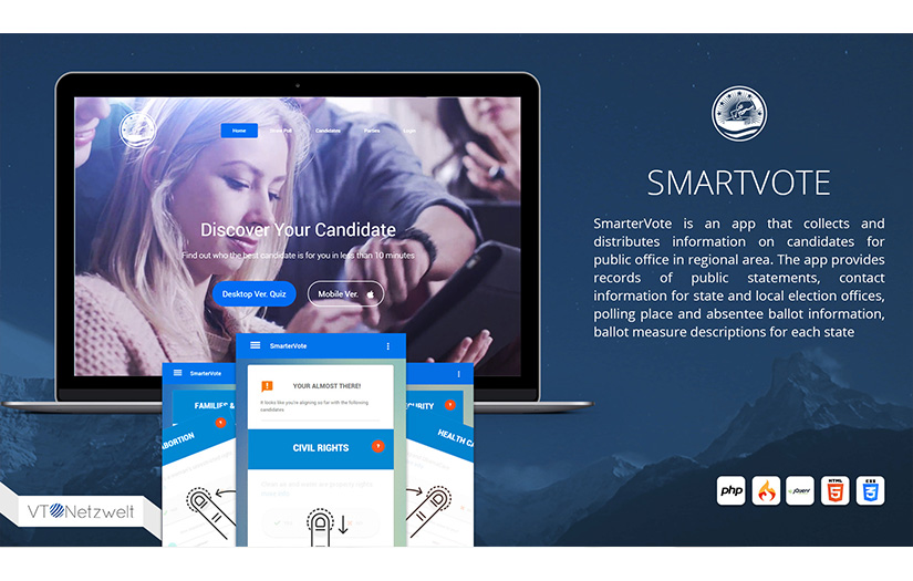 Smarter Vote - Election 2016 screenshot 1