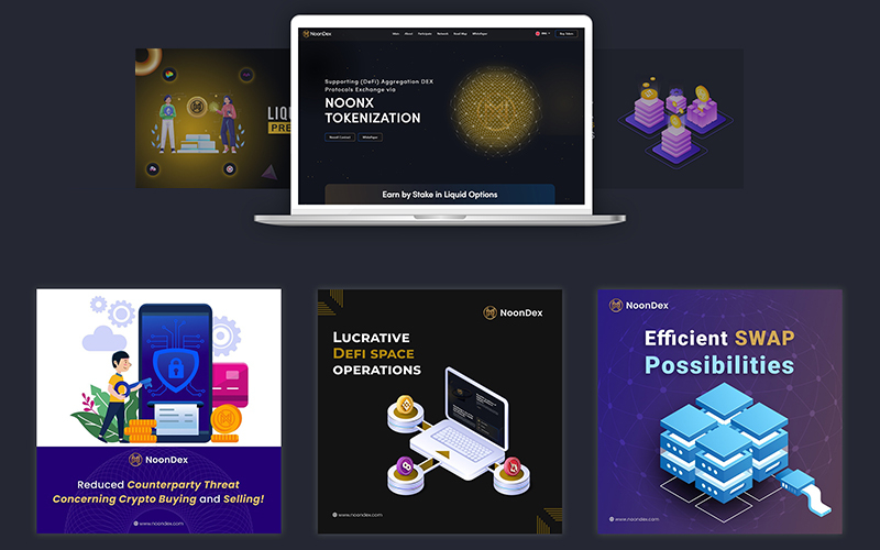 Defi Aggregation DEX Protocols Exchange Social Post Volume-II screenshot 2