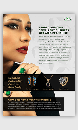Anfa Jewellery Project Flyer Design screenshot 3