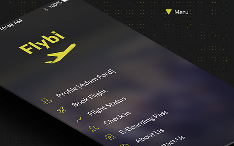 Corporate Mobile Application Design screenshot 2