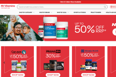 Mrvitamin Ecommerce Website