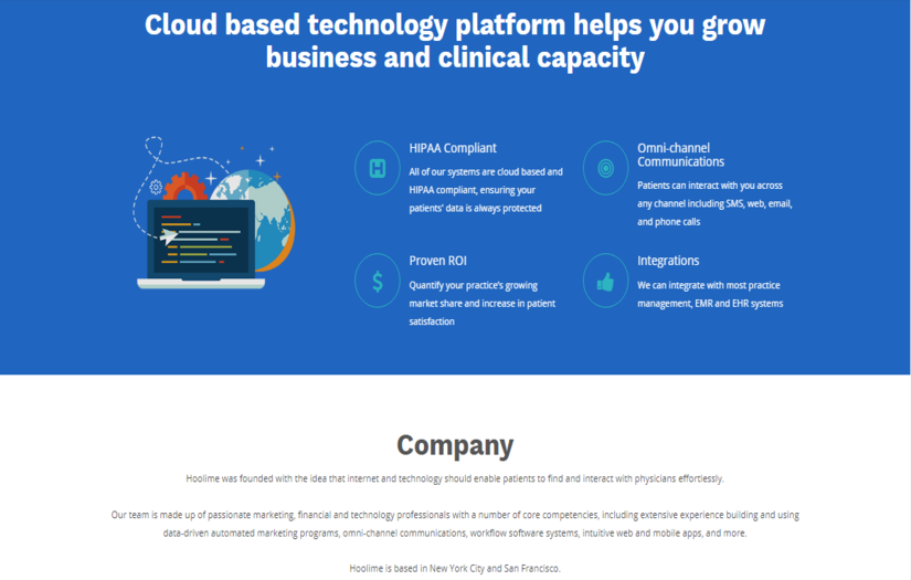 Hoolime - A Complete Solution for Medical Practices screenshot 1
