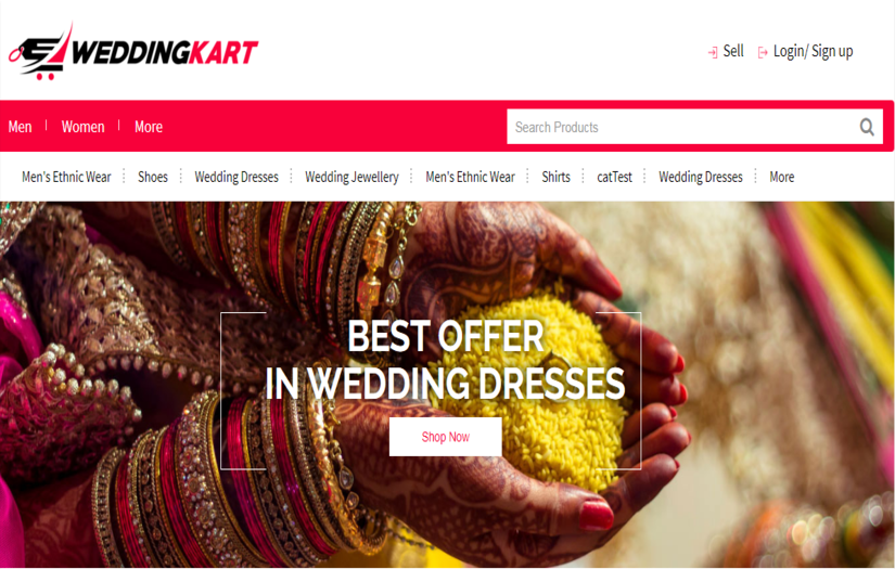 WEDDINGKART - Wedding & Anniversary Booking Site screenshot 3