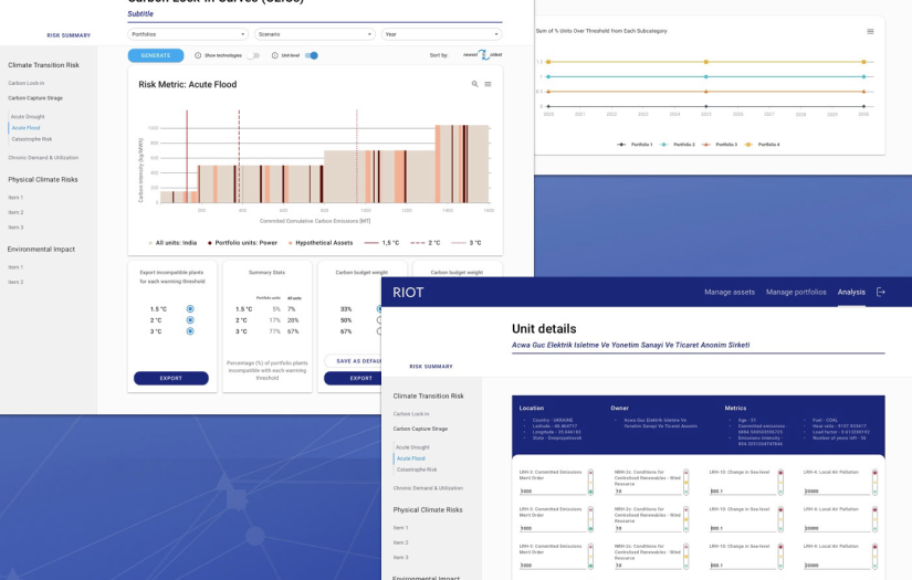 The Risk Impact Opportunities Tool (RIOT) screenshot 7