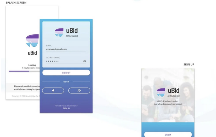 uBid screenshot 4