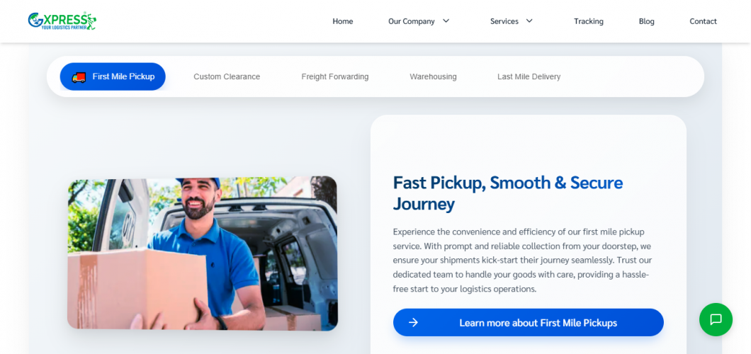 Streamlined logistics and supply chain management screenshot 1