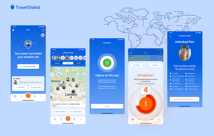 TravelShield member portal screenshot 2