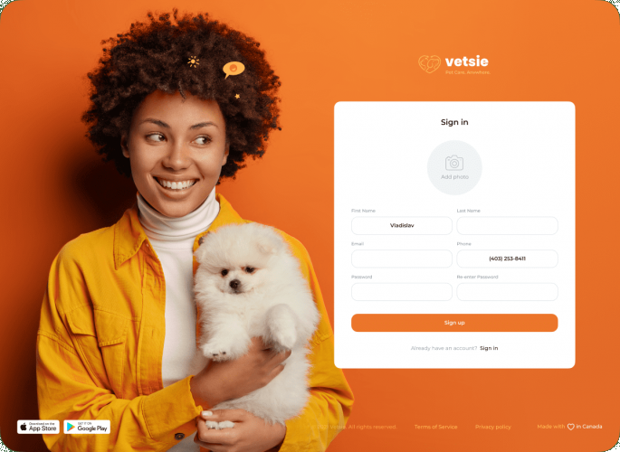 Vetsie screenshot 2