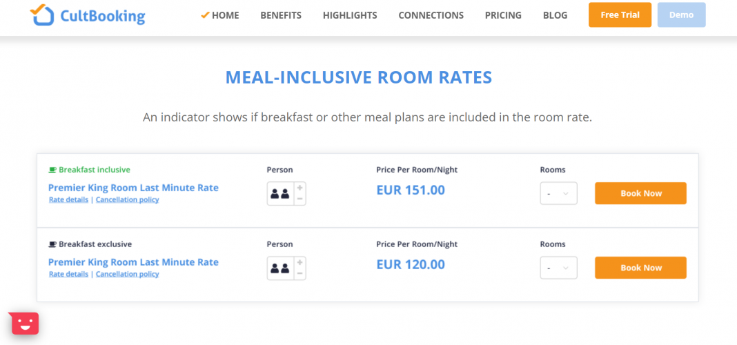 Cultbooking screenshot 4