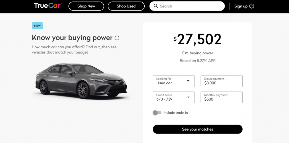 True Car screenshot 2