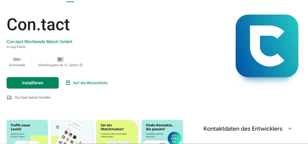 Contact screenshot 2