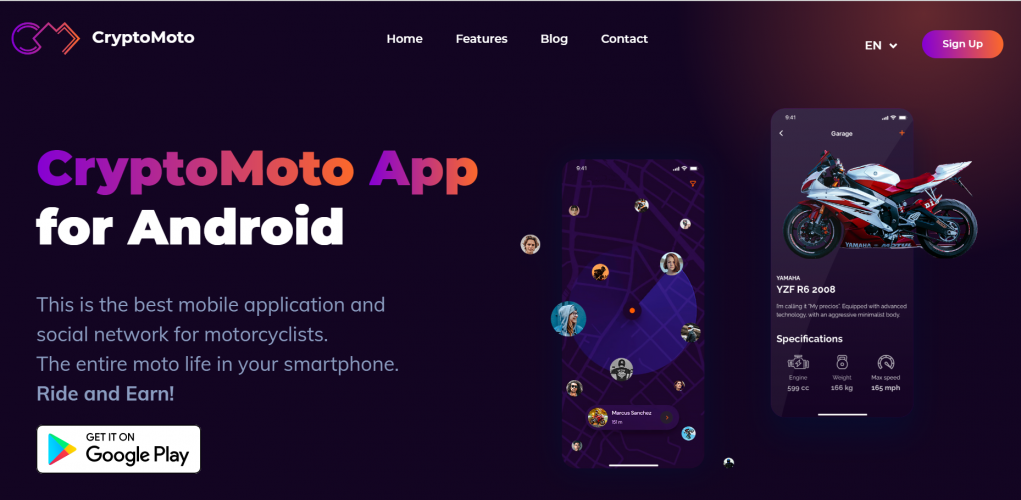 CryptoMoto screenshot 4