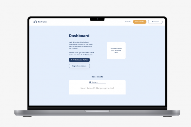 Studyquick: The future of effective and efficient studying screenshot 1