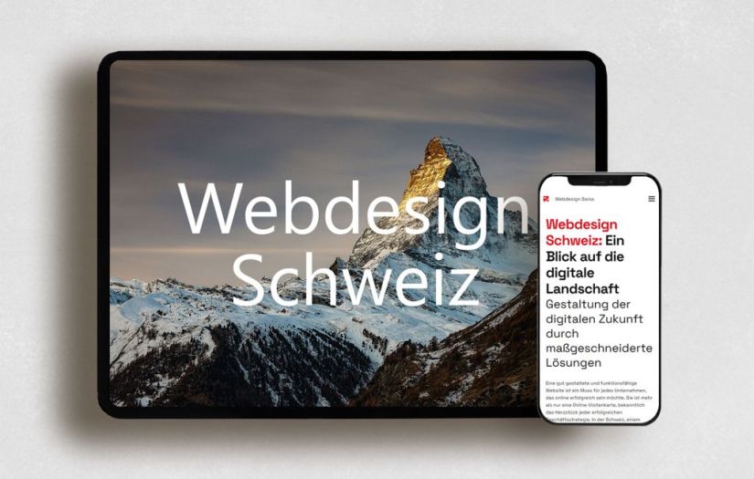 Webdesign Agentur Schweiz screenshot 1